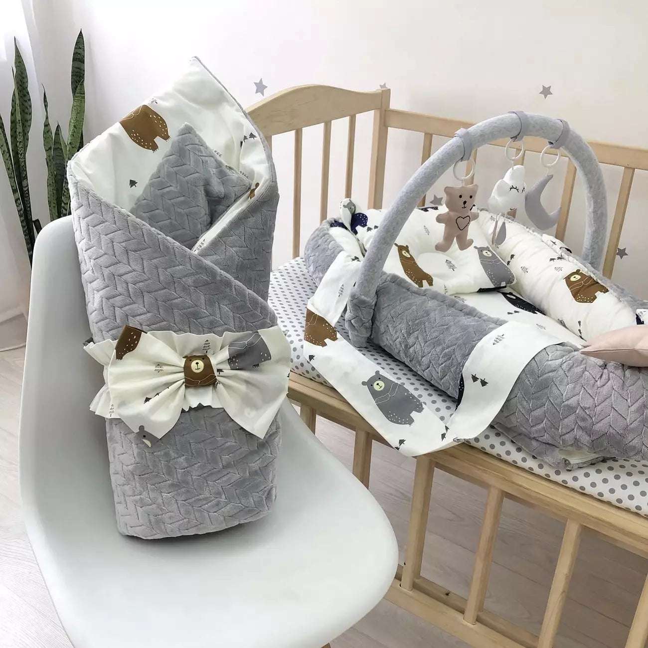Baby nest and Blanket Dear - Baby Bedding Worlds