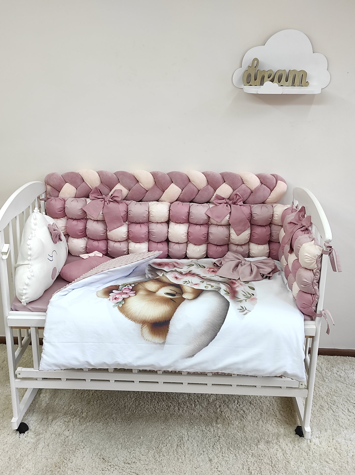 Bear on a Cloud: Powder Serenity & Velour Softness